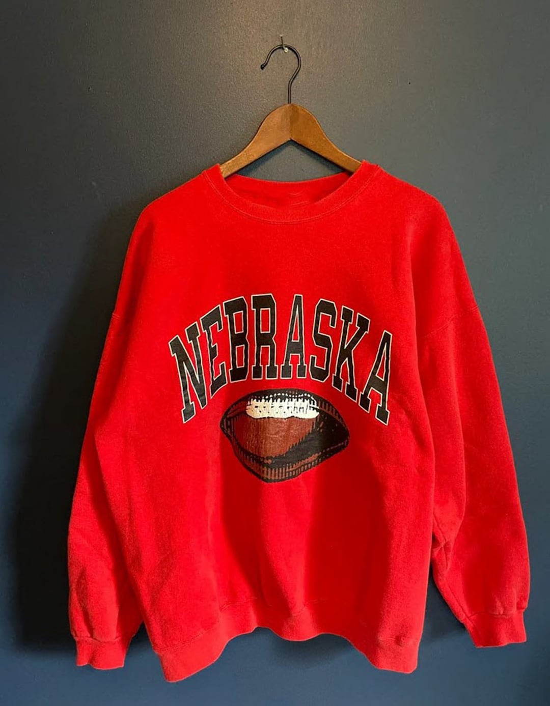 Vintage 90s Nebraska Cornhuskers University Crewneck Sweatshirt, T shirt, Hoodie
