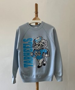 Vintage 90s North Carolina Tar Heels University Football Crewneck Sweatshirt, T shirt, Hoodie