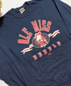 Vintage 90's Ole Miss University rebels Sweatshirt, Shirt, T-shirt, Hoodie