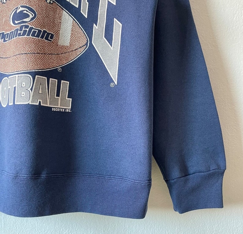 Vintage 90s Penn State University Football Crewneck Sweatshirt, Sweatshirt, Shirt, Hoodie - Image 2