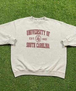 Vintage 90s South Carolina Gamecocks Crewneck Sweatshirt, Hoodie