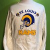 Vintage 90s St. Louis Rams NFL Football 1990s Crewneck Unisex Sweatshirt Hoodie Shirt