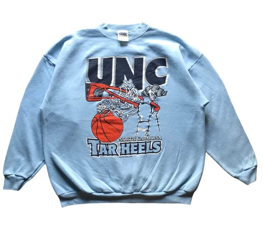 Vintage 90s University North Carolina Tar Heels crewneck sweatshirt, Shirt, Hoodie