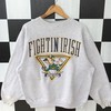Vintage 90s University Of Notre Dame Sweatshirt, University Of Notre Dame Shirt, T-shirt, Hoodie