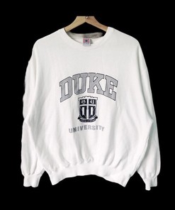 Vintage 90s University of Duke Crewneck Sweater, University of Duke Sweatshirt, Shirt, Vintage Sweatshirt