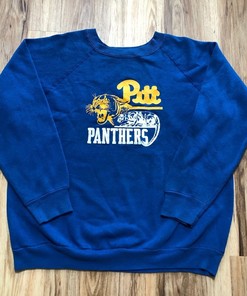 Vintage 90s University of Pittsburgh Panthers Crewneck Sweatshirt, T shirt, Hoodie