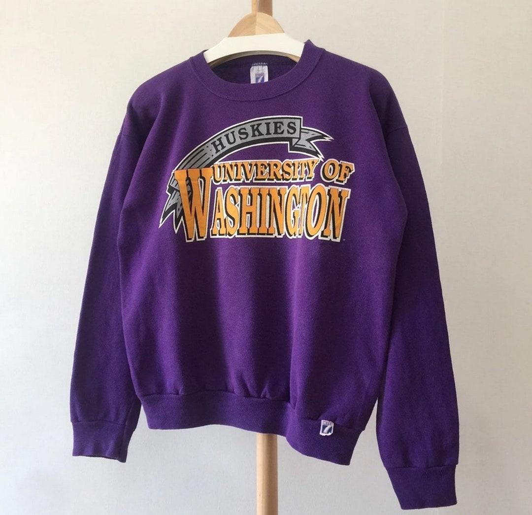 Vintage 90s University of Washington Huskies Crewneck Sweatshirt, T shirt, Hoodie