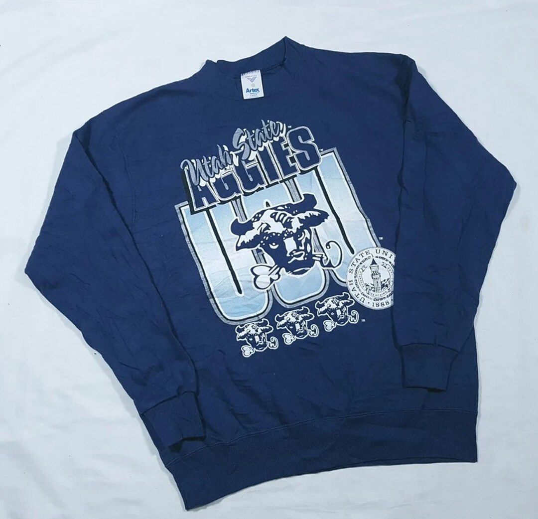 Vintage 90's Utah State Aggies sweatshirt, Shirt, T-shirt, Hoodie