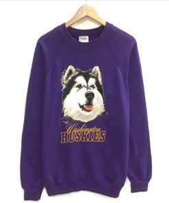 Vintage 90s Washington Huskies Football Team Sweatshirt Crewneck, T shirt, Hoodie