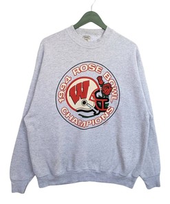 Vintage 94 Winconsin Badger Rose Bowl Champions Unisex Sweatshirt Hoodie Shirt