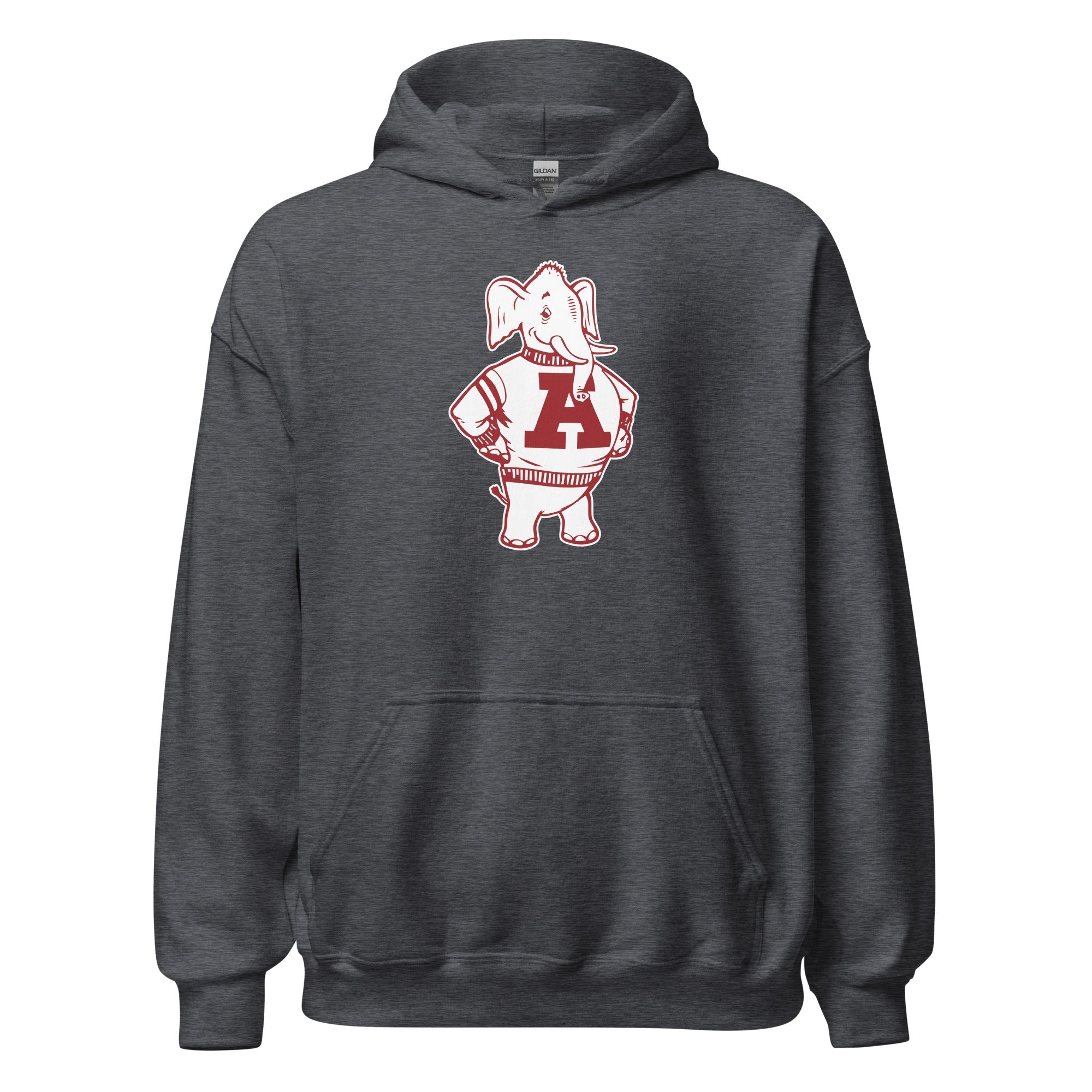 Vintage Alabama Hoodie Sweatshirt Sport Shirt - 1960's Welcome Big Al Art - Image 3