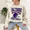 Vintage Baltimore Football Crewneck Sweatshirt Hoodie Shirt for NFL Fans