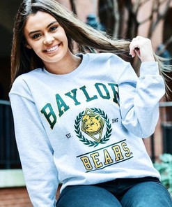 Vintage Baylor Bears EST 1845 Sweatshirt, Baylor University Shirt, NCAA Basketball Unisex T-shirt Sweater Hoodie