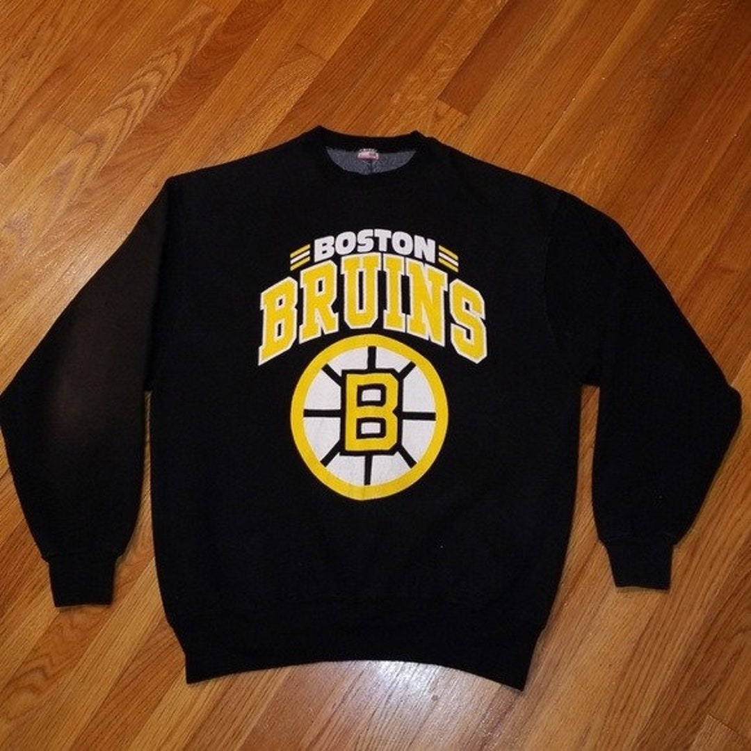 Vintage Boston Bruins Logo Sweatshirt, National Hockey League, 2022–23 NHL Hockey, Unisex Shirt Sweater Hoodie