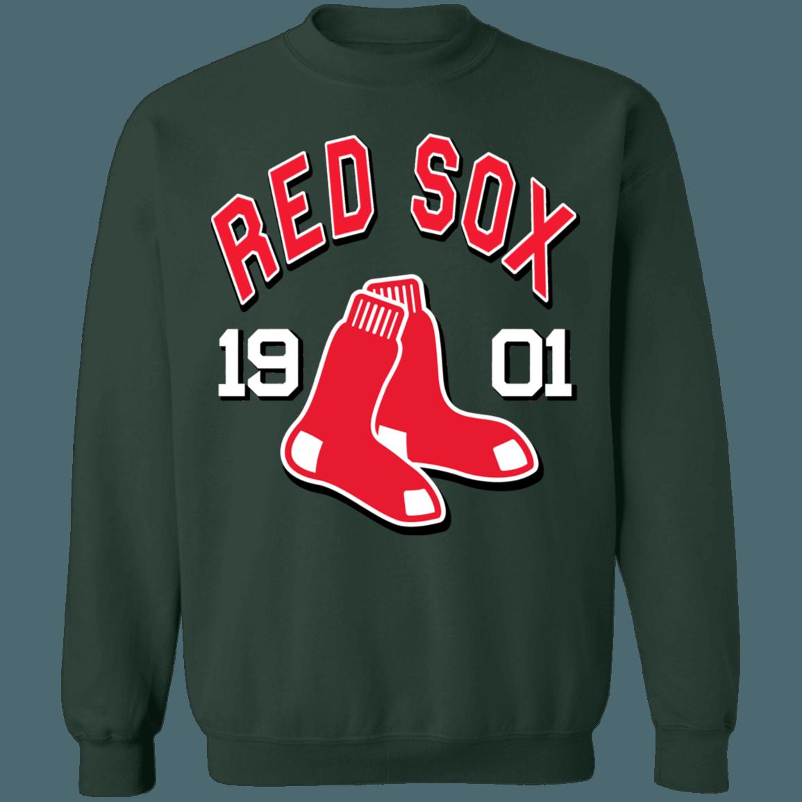 Vintage Boston Red Sox MLB Crewneck Sweatshirt Hoodie Shirt for Baseball Fans - Image 2