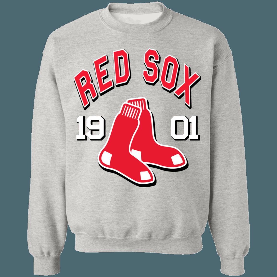 Vintage Boston Red Sox MLB Crewneck Sweatshirt Hoodie Shirt for Baseball Fans - Image 4
