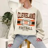 Vintage Cleveland Football Sweatshirt, Retro Cleveland Football Shirt for NFL Fans