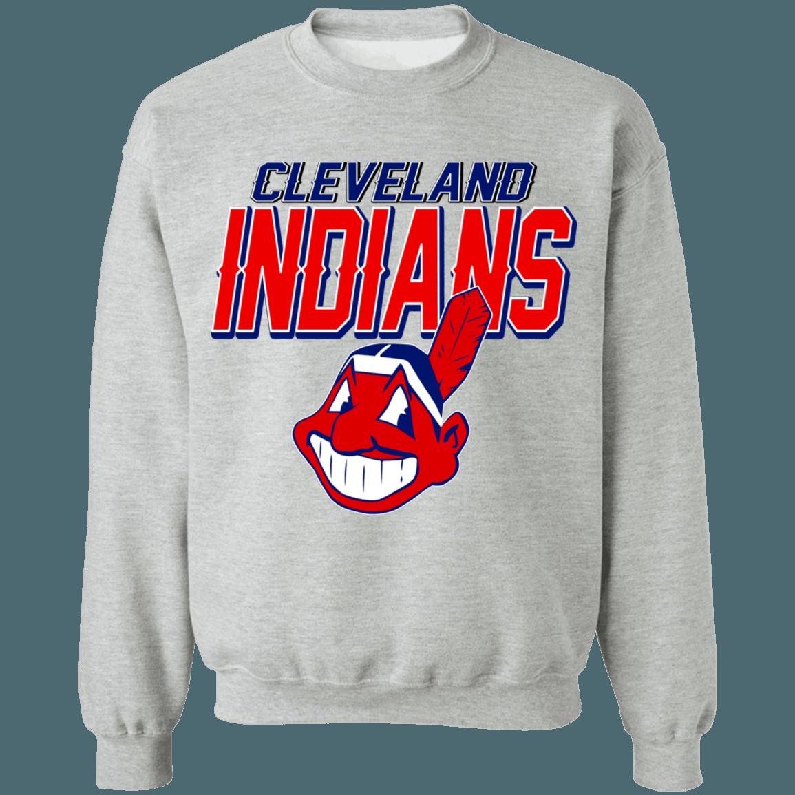 Vintage Cleveland Guardians Chief Wahoo Crewneck Sweatshirt Hoodie Shirt Gifts for MLB Fans