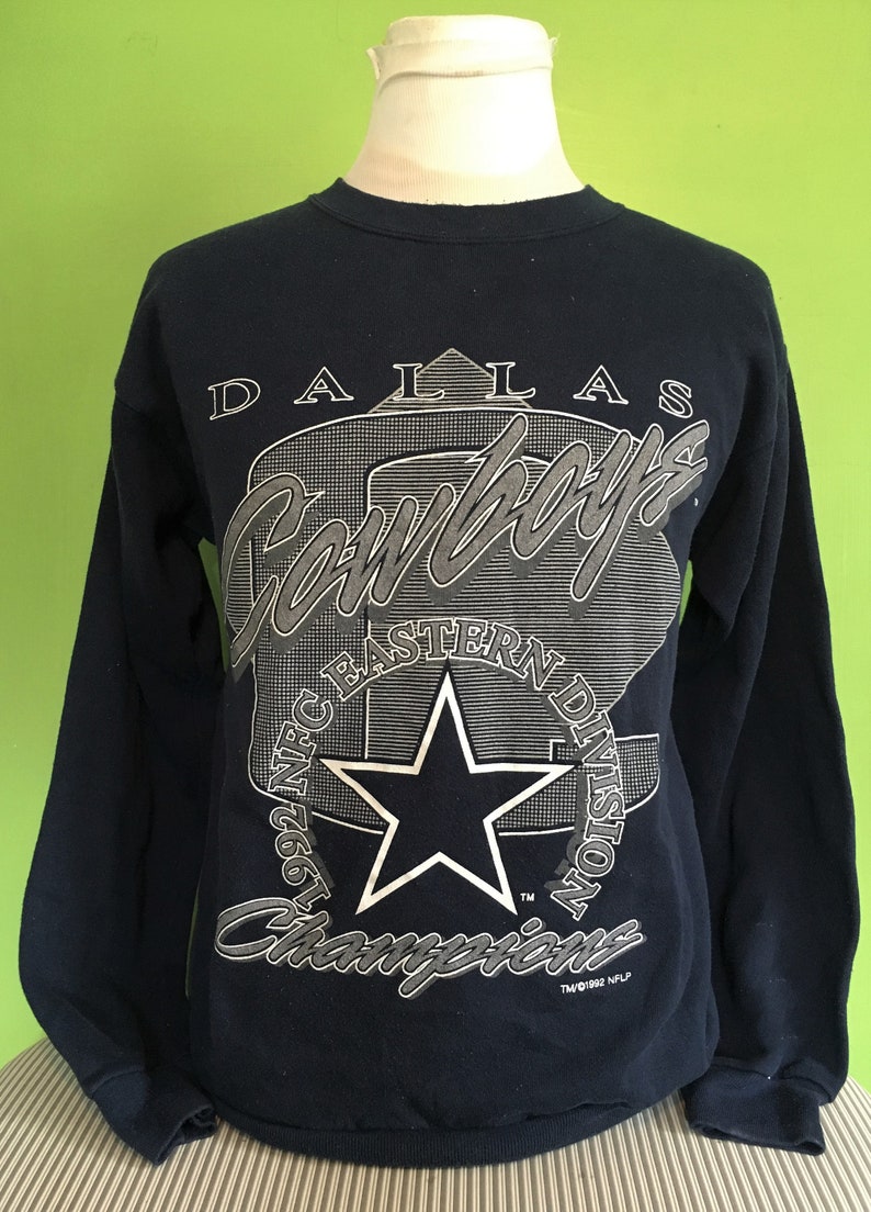 Vintage Dallas Cowboys 1992 Nfc Eastern Division Champions NFL Football Unisex Sweatshirt Hoodie Shirt