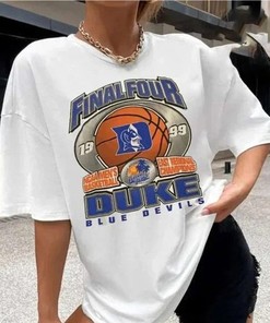 Vintage Duke University Blue Devils Final Four Tshirt, Duke Blue Devils Shirt, Basketball Shirt, Blue Devils Shirt
