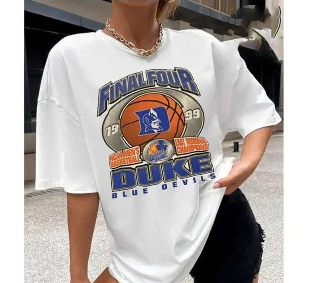 Vintage Duke University Blue Devils Final Four Tshirt, Duke Blue Devils Shirt, Basketball Shirt, Blue Devils Shirt