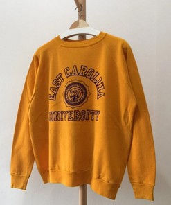 Vintage East Carolina University Crewneck Sweatshirt, Vintage 90s Sweatshirt, T shirt, Hoodie