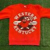 Vintage Fruit Of The Loom Western Kentucky Hilltoppers Big Red Crewneck Sweatshirt