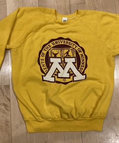 Vintage Gents Regents Of The University Of Minnesota Sweatshirt, Minnesota University Football Fan Shirt