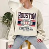 Vintage Houston Football Sweatshirt, Retro Houston Football Shirt for NFL Fans