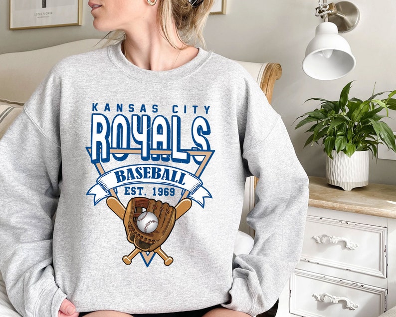 Vintage Kansas City Baseball Shirt, Kansas City MLB Shirt, Baseball Fan Gift,Kansas City Fan Shirt - Image 2
