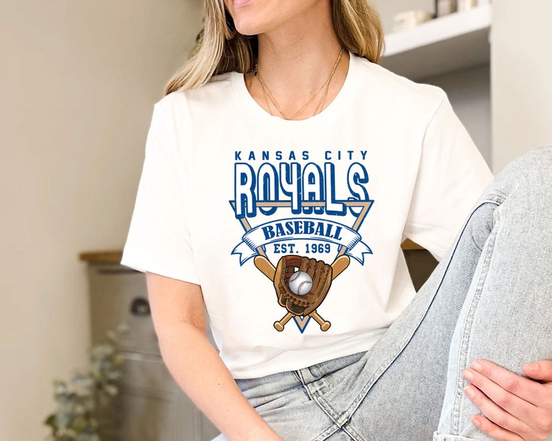 Vintage Kansas City Baseball Shirt, Kansas City MLB Shirt, Baseball Fan Gift,Kansas City Fan Shirt - Image 3