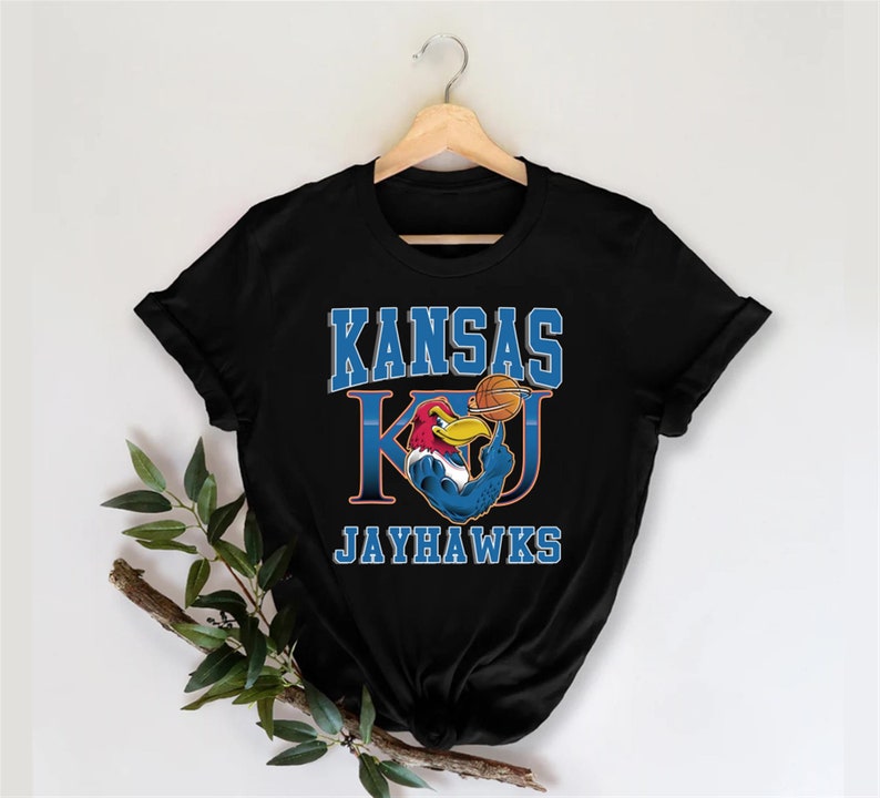 Vintage Kansas Jayhawks Ku Crewneck Sweatshirt Sportswear Hoodie Shirt, Gift For Him, Gift For Her - Image 4