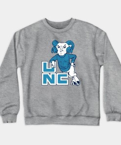 Vintage Logo U Of North Carolina Mascot - Clean Version Crewneck Sweatshirt Hoodie Shirt