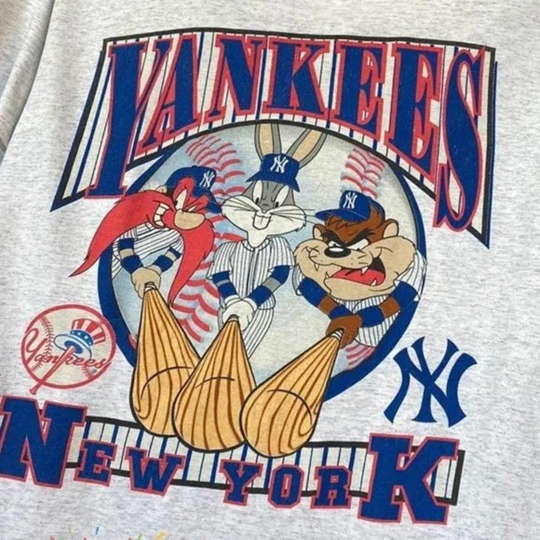 Vintage Looney Toons New York Yankees Shirt, New York Yankees Shirt, World Series Shirt