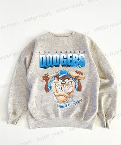Vintage Los Angeles Dodgers Taz Looney Tunes Sweatshirt, Los Angeles Baseball Shirt, MLB Tee, Unisex Shirt Sweater Hoodie
