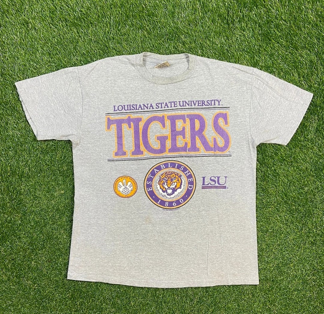 Vintage Louisiana State University T Shirt, Vintage Sweatshirt, Hoodie