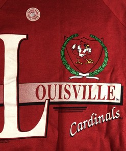 Vintage Louisville Cardinals Single Stitch Sweatshirt Uofl Sweatshirt,  Louisville Sweatshirt