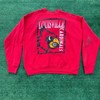 Vintage Louisville Cardinals Sweatshirt University Football Hoodie Sweatshirt