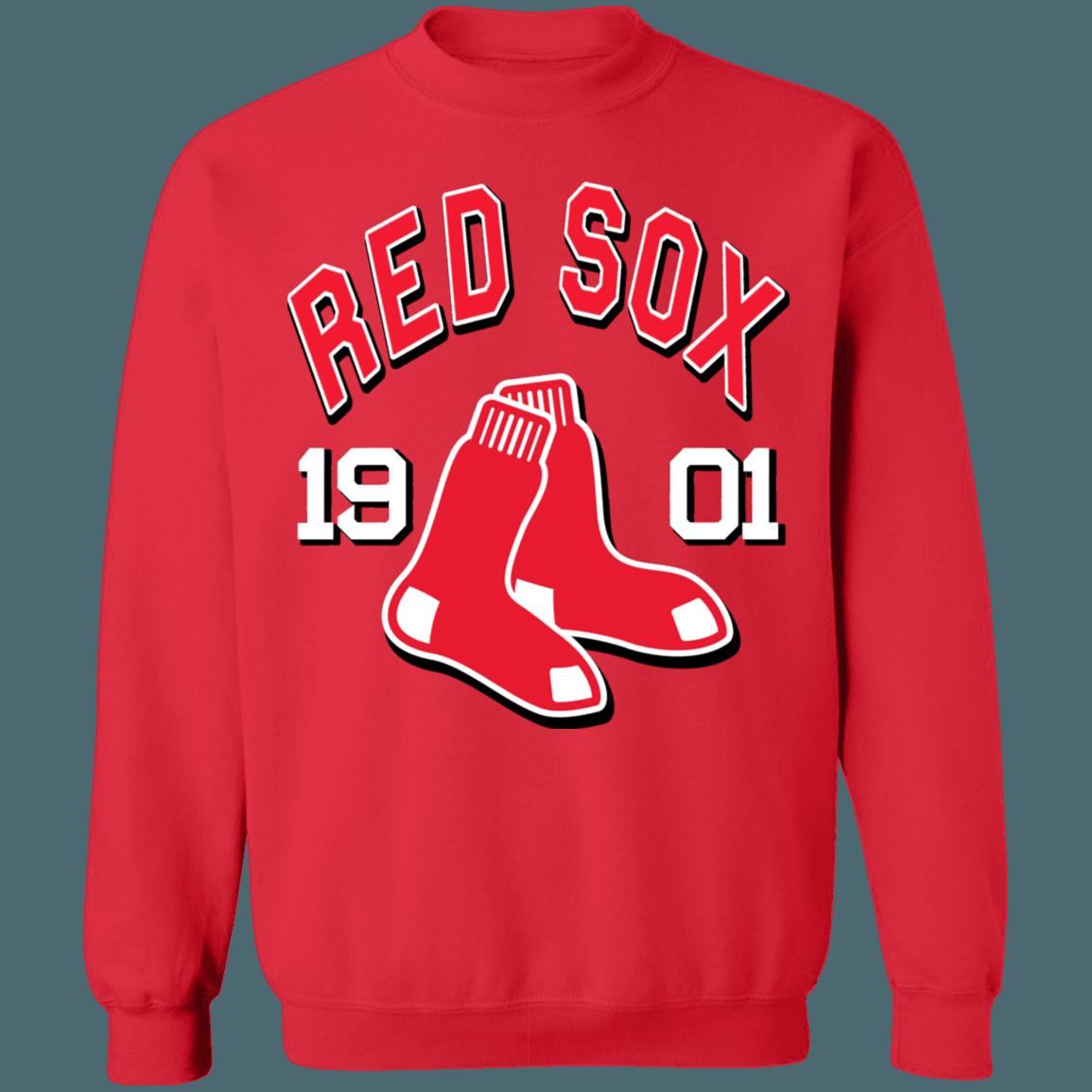 Vintage MLB Crewneck Sweatshirt Hoodie Shirt Gifts for Boston Red Sox Fans
