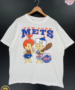 Vintage MLB New York Mets Cartoon T-Shirt, New York Mets Shirt, MLB World Series Shirt, Unisex Shirt