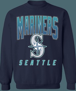 Vintage MLB Seattle Mariners Crewneck Sweatshirt Hoodie Shirt
