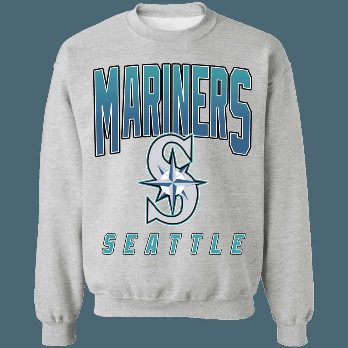 Vintage MLB Seattle Mariners Crewneck Sweatshirt Hoodie Shirt - Image 4