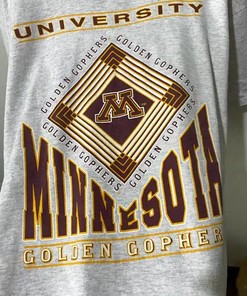 Vintage Minnesota Golden Gophers Shirt, Football Fan Shirt