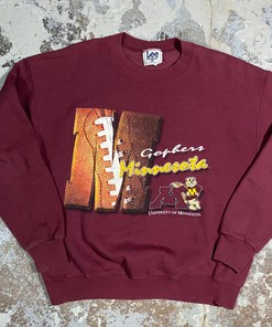 Vintage Minnesota Gophers Sweatshirt, Football Fan Shirt Gifts For Ncaa Fans