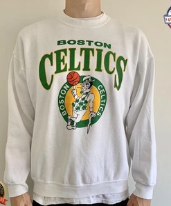 Vintage NBA Boston Celtics Big Logo Sweatshirt, Boston Celtics Shirt, NBA Finals Shirt, Unisex Shirt