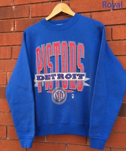 Vintage NBA Detroit Pistons Logo Sweatshirt, National Basketball Association, Basketball Shirt, Unisex Shirt Sweater Hoodie Gifts for Fans