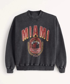 Vintage NBA Miami Heat Member Club Logo Sweatshirt, Miami Heat Shirt, Basketball Shirt, Unisex Shirt