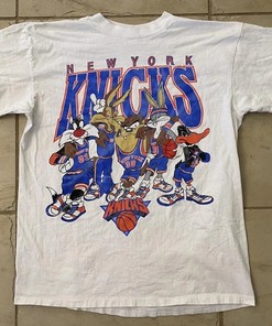Vintage NBA New York Knicks Looney Tunes T-Shirt, New York Knicks Shirt, Basketball Shirt, Unisex Shirt