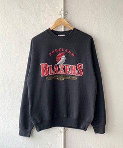 Vintage NBA Portland Trail Blazers Logo Sweatshirt, National Basketball Association, Basketball Shirt, Unisex Shirt Sweater Hoodie
