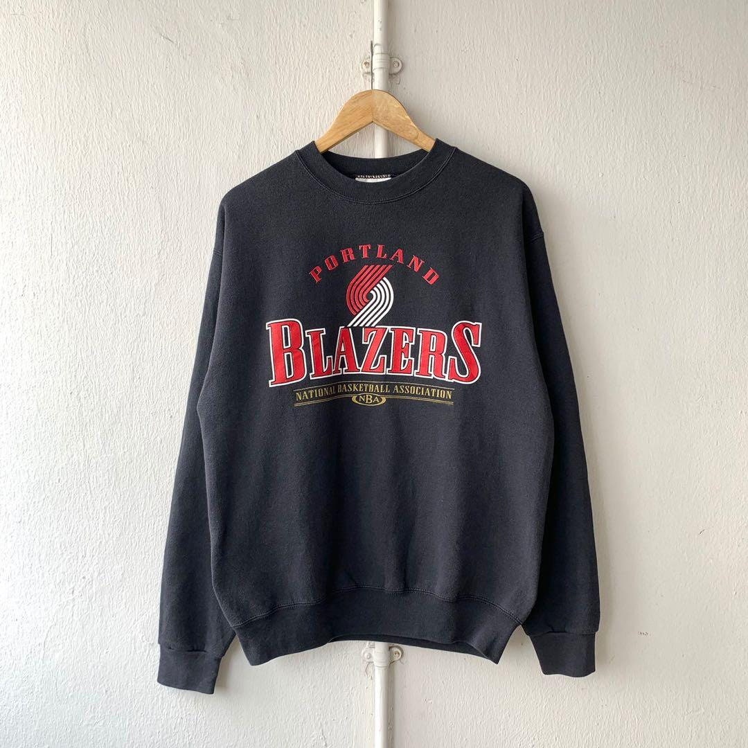 Vintage NBA Portland Trail Blazers Logo Sweatshirt, National Basketball Association, Basketball Shirt, Unisex Shirt Sweater Hoodie